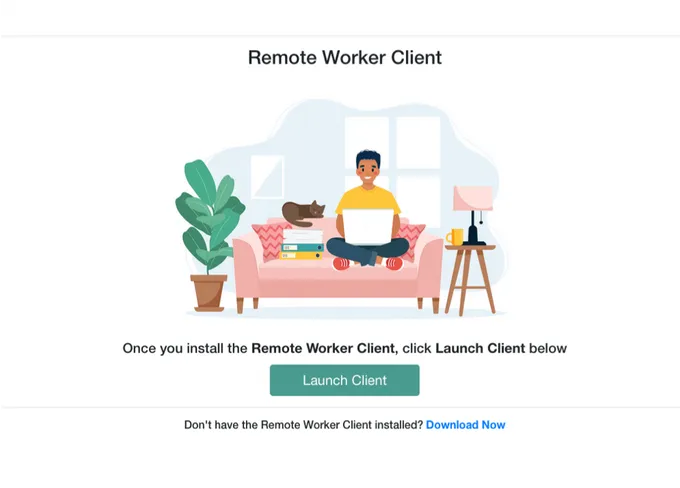 Remote Worker Client Portal